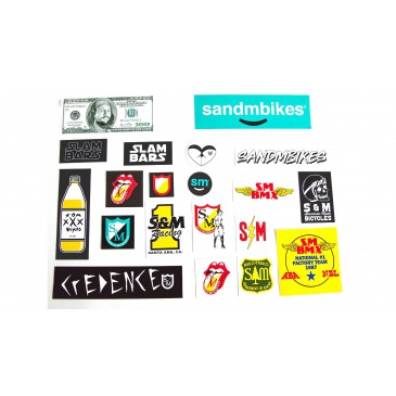 PACK DE STICKERS S&M