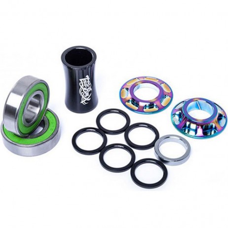 ROULEMENTS DE PEDALIER TOTAL BMX MID RAINBOW 19 OU 22 mm