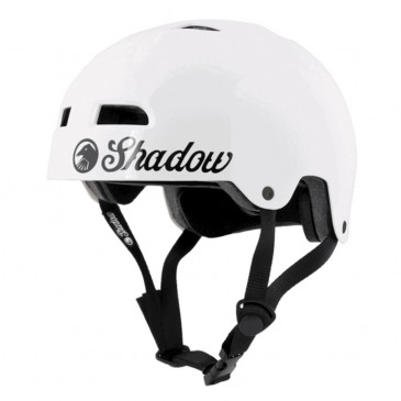 CASQUE SHADOW BMX CLASSIC GLOSS WHITE