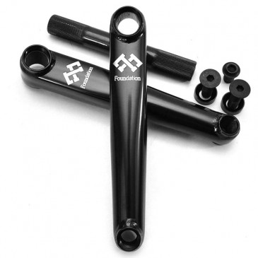 PEDALIER BMX FOUNDATION SHORTY SYNDICATE 165mm ED BLACK