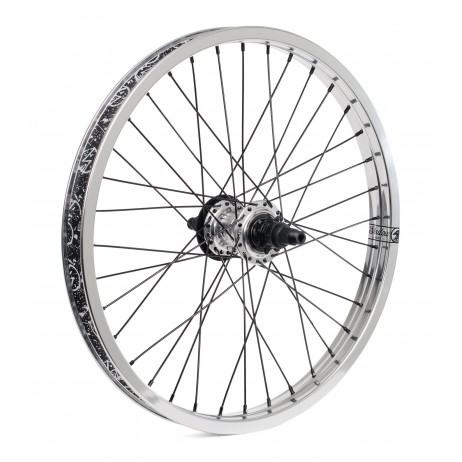 REAR BMX WHEEL SHADOW OPTIMIZED FREECOASTER POLISH