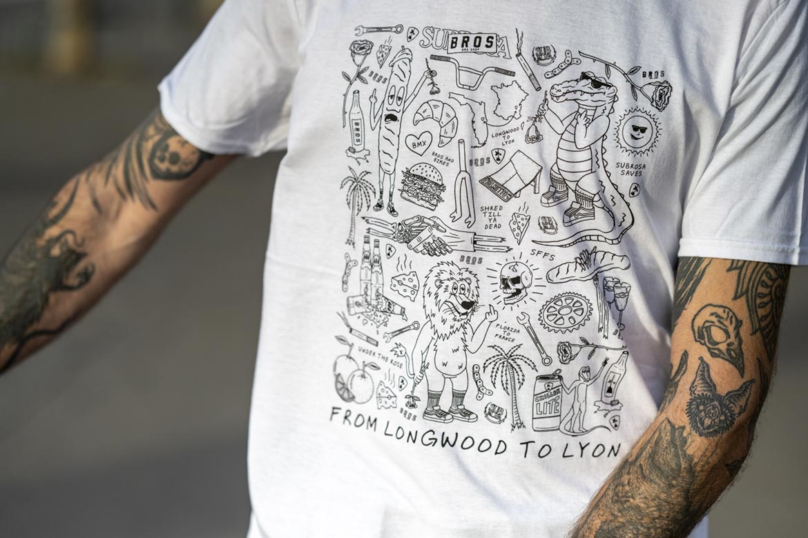 TEESHIRT WHITE SUBROSA BROS STORE